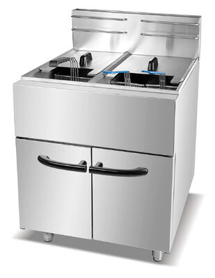Fast Food Restaurant Kitchen Ventless Floor Deep Fryer Commercial Fryer