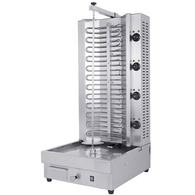 Shawarma Maker Komersial Otomatis Electric Toaster Ayam Kebab Shawarma Grill Peralatan Mesin