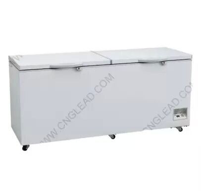 Peralatan pendingin komersial freezer pelat baja