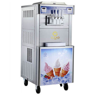 Mesin Es Krim Lembut Harga Kompetitif Mesin Es Krim Industri Komersial 3 Rasa