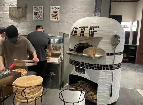 Mosaic Hybrid Pizza Oven. kayu/gas/listrik bahan bakar tiga, luar komersial & rumah pizza & roti roti oven