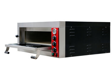 Komersial Deck Pizza Oven Suhu Rendah Listrik Mesin Kue Pizza
