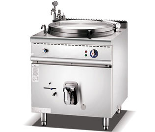 Electric Boiling Pan Jacketed Electric Dengan 150 Liter Mesin Ketel Uap Ketel