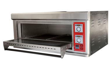 Pizza Oven Roti Kue Mesin Komersial tahan lama 304 Stainless Steel Shell