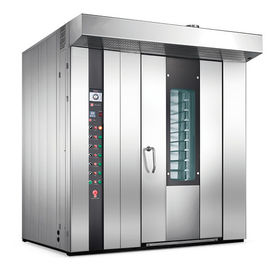 Roti Oven Listrik 32 Baki Kue Oven Gas Rotary Untuk Memanggang Produksi Makanan