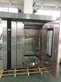Roti Oven Listrik 32 Baki Kue Oven Gas Rotary Untuk Memanggang Produksi Makanan