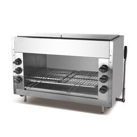 Toko Roti Dapur Peralatan Memasak Komersial Meja Gas Inframerah Burner Salamander