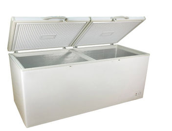Kapasitas Besar Deep Chest Freezer Pintu Ganda Deep Freezer Cepat Freezer Dada 850 Liter