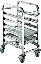 Peralatan Hotel Komersial Ponsel Bakery Tray Rack Trolley Makanan Stainless Steel Trolley