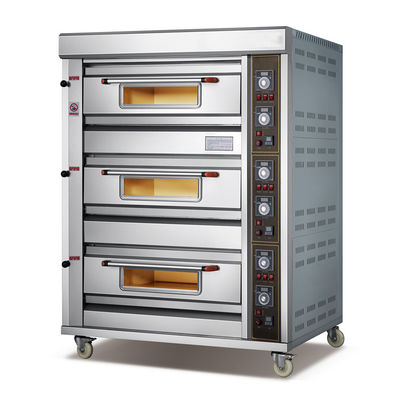 0.1KW Electric Bakery Oven Peralatan Kue Pizza Komersial Untuk Pembuatan Kue